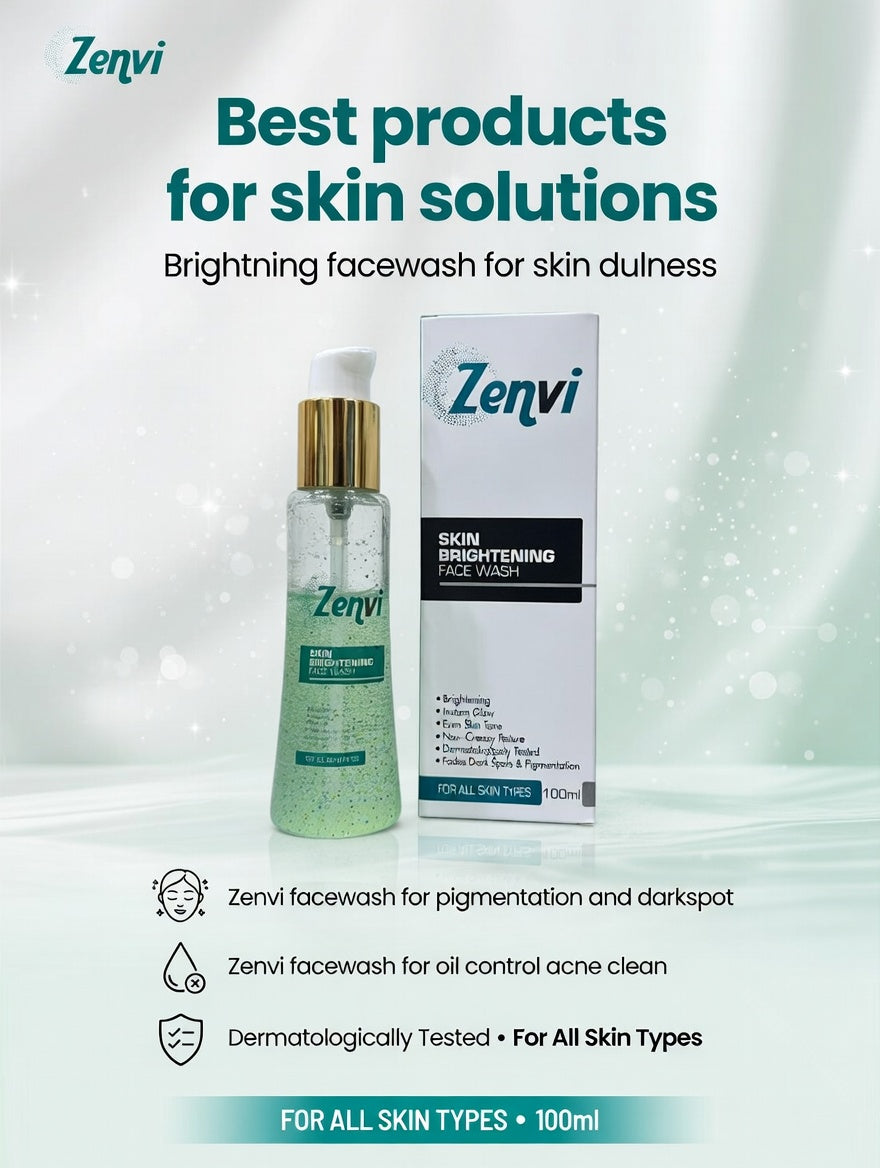 Brightening Face Wash for Glowing & Oil-Free Skin – Your Everyday Step to Fresh, Radiant Skin